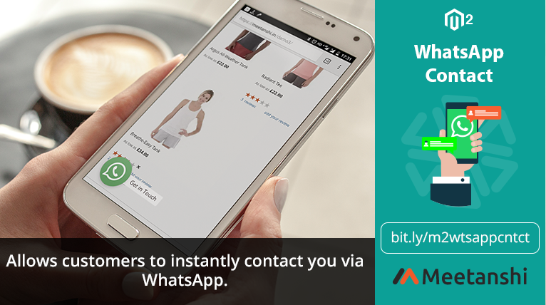 Magento 2 WhatsApp Contact